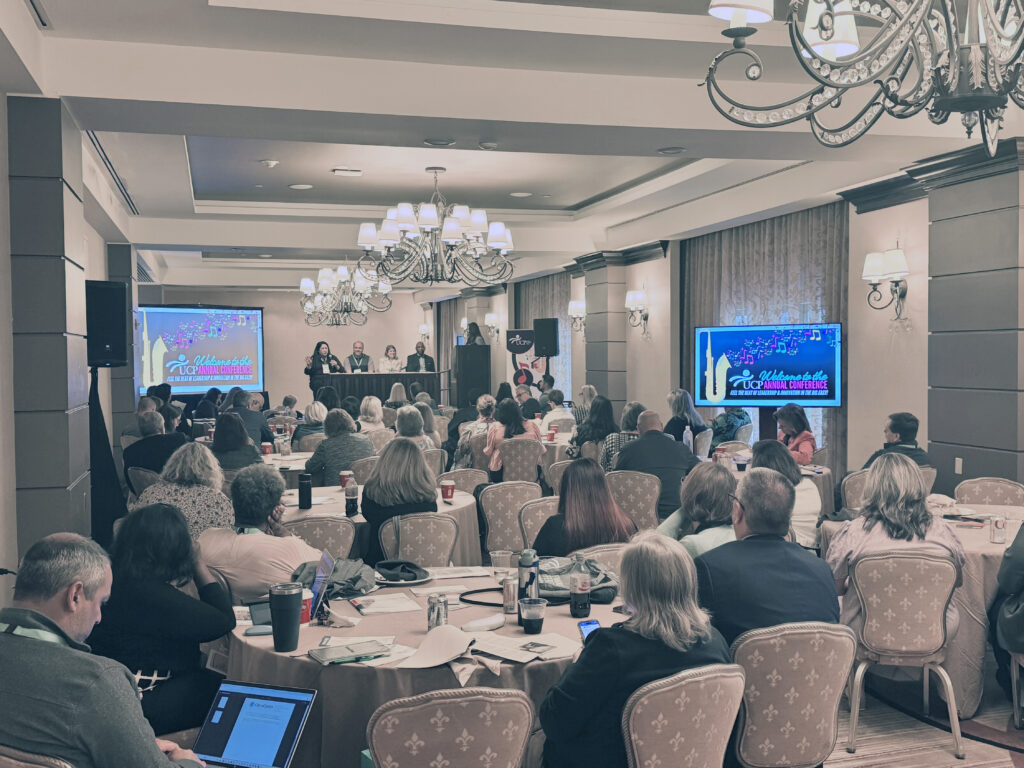 UCP Annual Conference plenary session